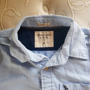 Abercrombie mens button up shirt